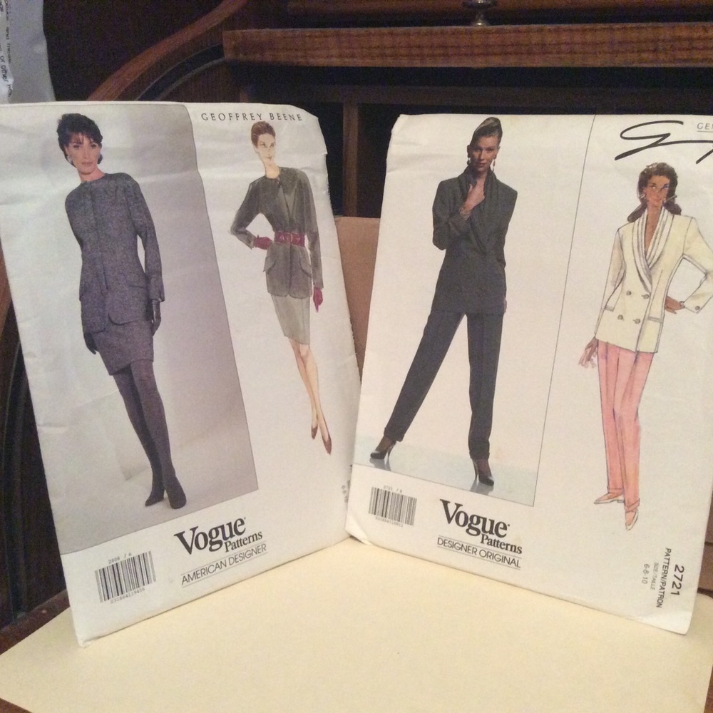 Patterns Eleven Vintage Vogue UNCUT Couture Sewing Size 6-8-10